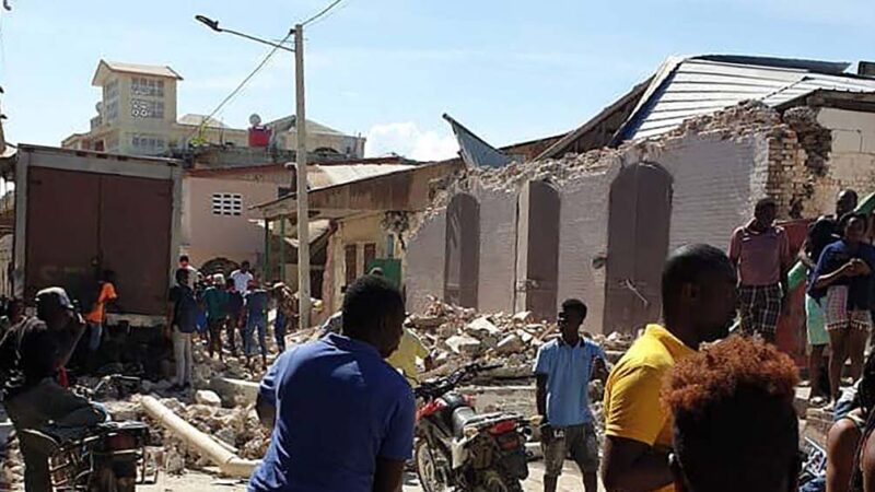 Haití: al menos 304 muertos, cientos de heridos y desaparecidos por el sismo de 7,2