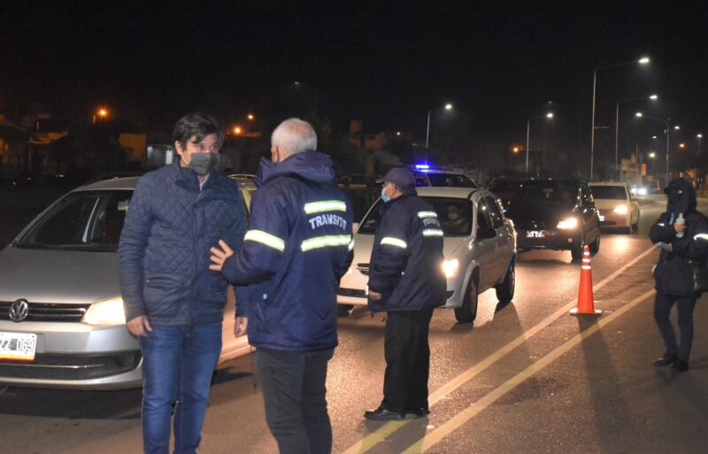 Operativos de control contra las picadas en el puente Alvear