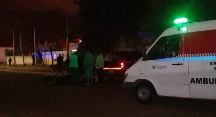 Trasladaron de urgencia al Masvernat a una motociclista
