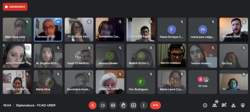 Comenzó la «Diplomatura en Tecnologías Aplicadas a la Enseñanza en Entornos Virtuales»