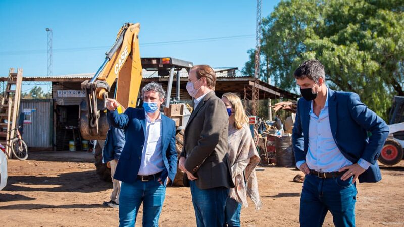El Intendente Bravo valoró como muy positiva la visita del Gobernador Bordet y los integrantes de la lista del Frente de Todos