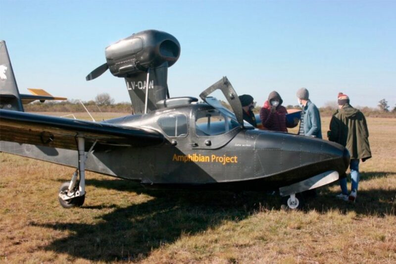 Las peripecias de Iván de Pineda en Entre Ríos: su aeronave sufrió un percance y aterrizó de emergencia cerca de Liebig