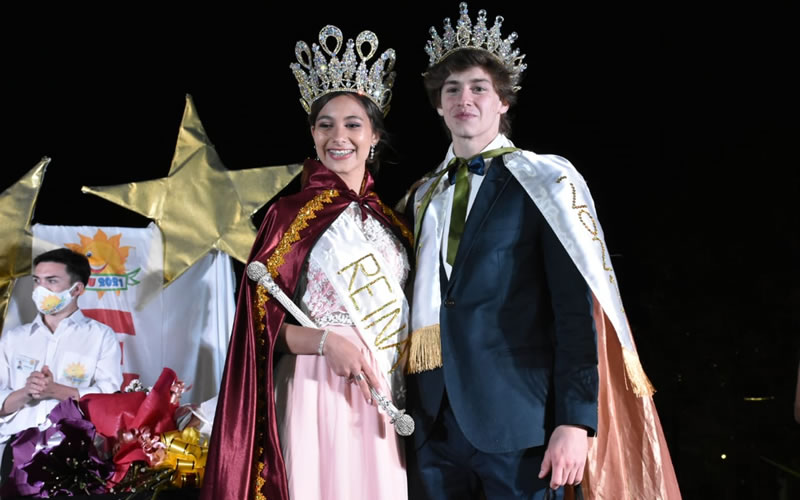 Los estudiantes eligieron su Rey y Reina 2021