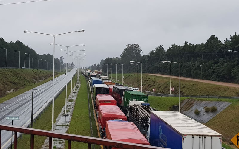 Los transportistas de carga advierten que «no se ve buena voluntad por parte del gobierno para llegar a un acuerdo»