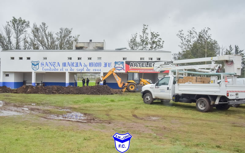Santa María ha iniciado nuevas obras de infraestructura