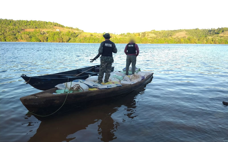 Desbaratan contrabando de maíz y soja en la frontera entre Argentina y Brasil