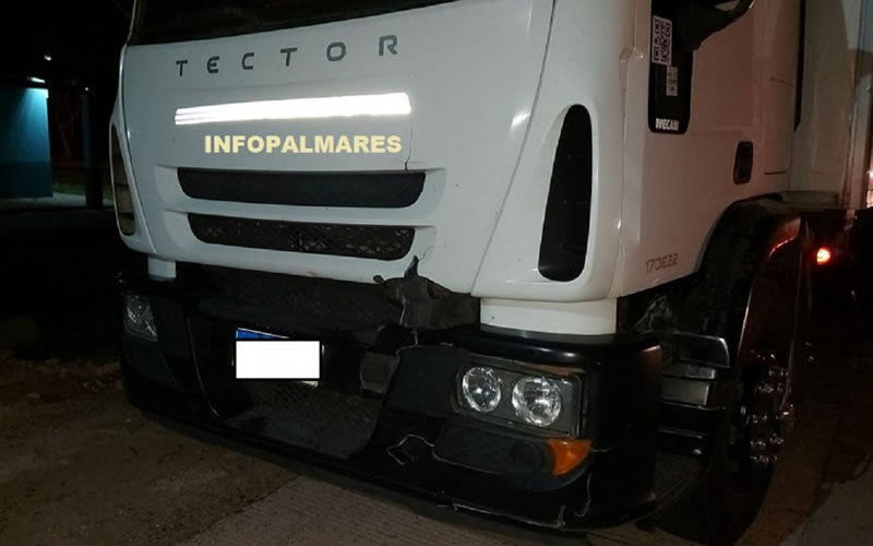 Camión atropelló y mató a una persona en la Autovía de la ruta 14