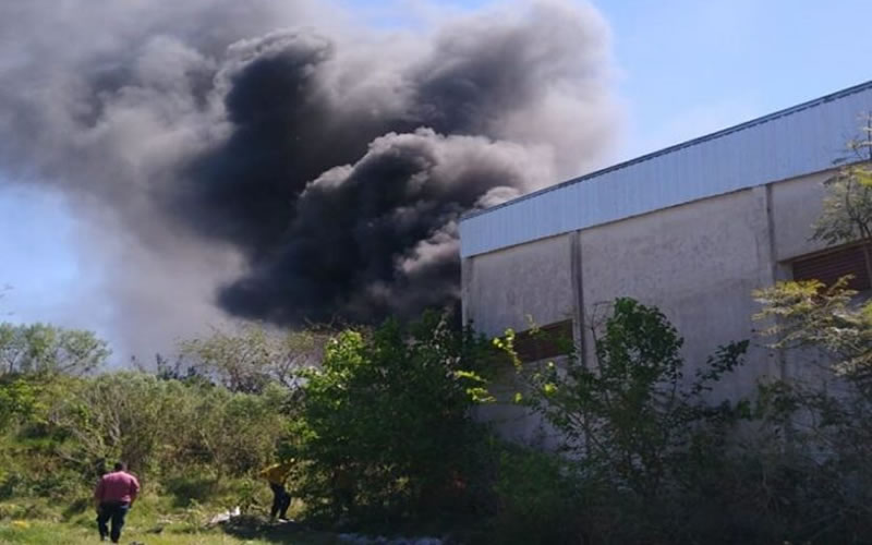 Un incendio se desató en cercanías del Club Hípico - Despertar Entrerriano