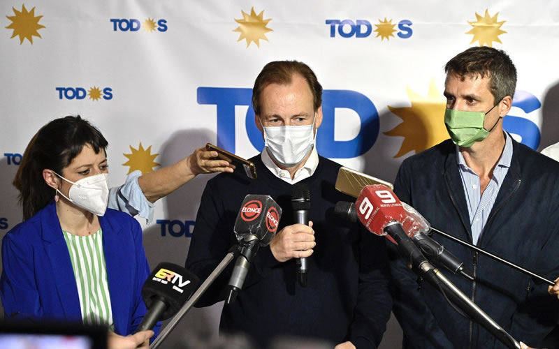 Bordet: “Quisimos transmitir el voto de que vamos a estar mejor y eso evidentemente no llegó a la población”