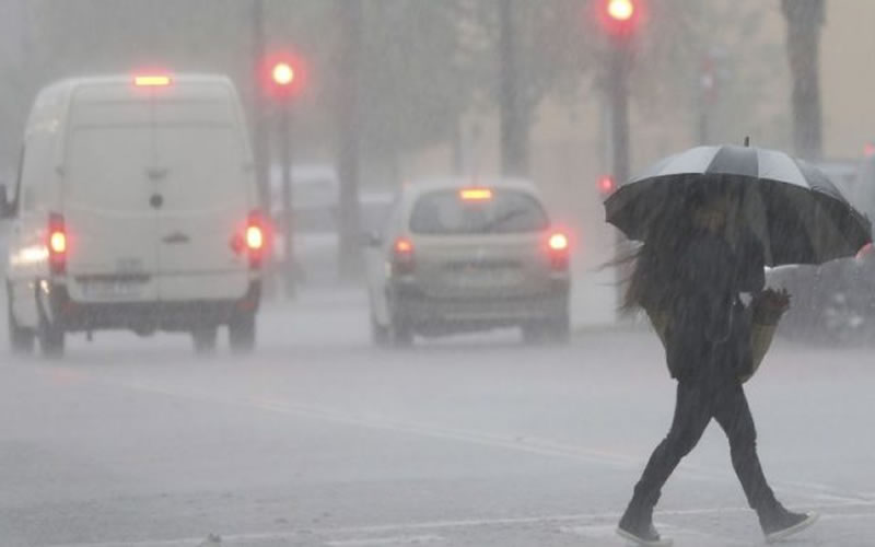 Rige alerta amarilla por tormentas para Concordia y alrededores