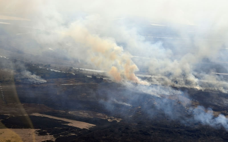 Entre Ríos mantiene un diálogo permanente con el gobierno santafesino por los incendios en las islas