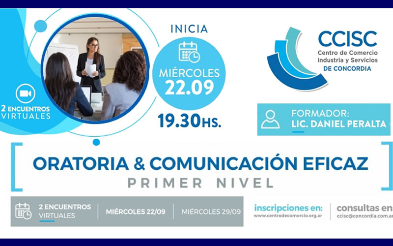 Oratoria y Comunicación Eficaz: El nuevo curso del Centro de Comercio