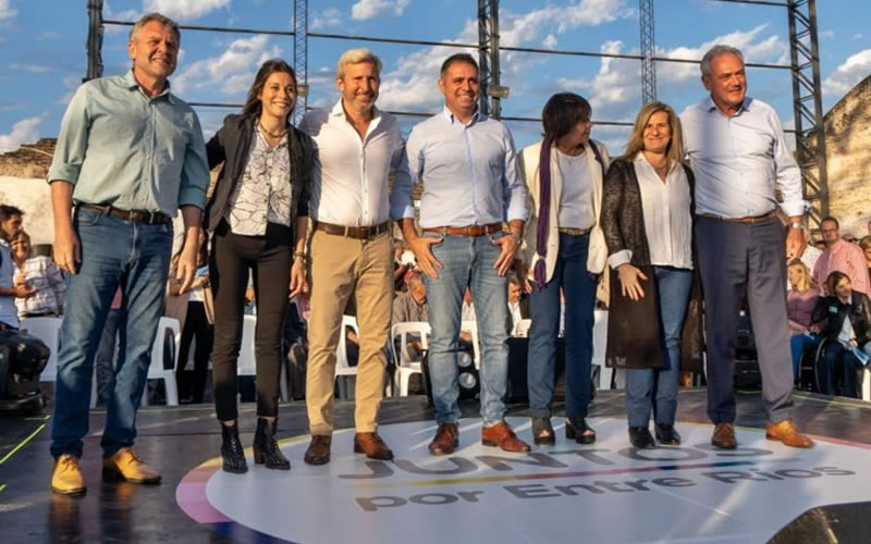 Juntos por Entre Ríos lanzó la campaña y Frigerio dijo que están “capacitados para construir otro futuro”