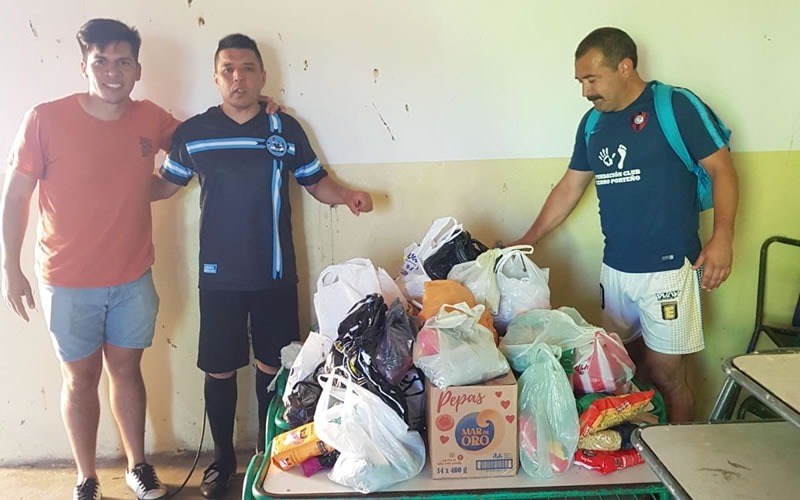 Fútbol solidario: Hubo mucho de Nebel y mucho corazón