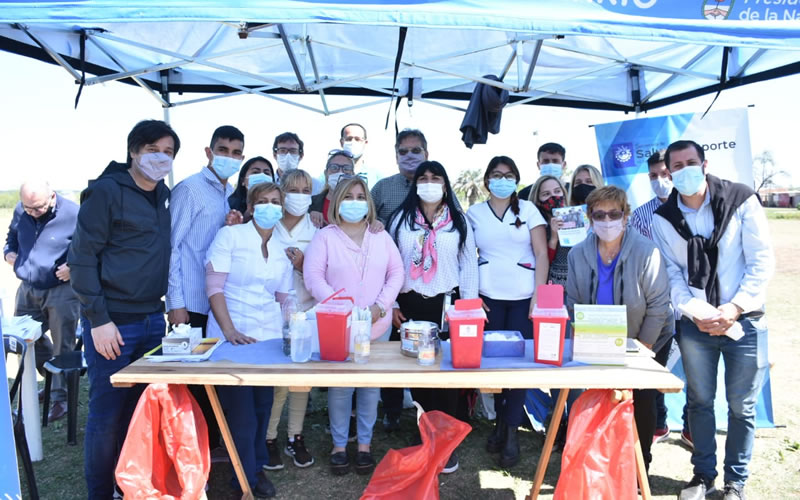 Abordaje Territorial: Más concordienses inmunizados contra el Covid