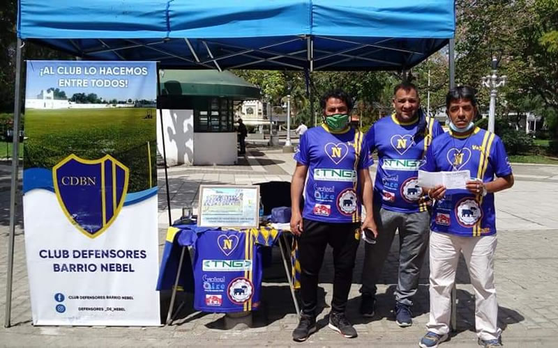 Solidaridad: A puro fútbol en cancha de Nebel