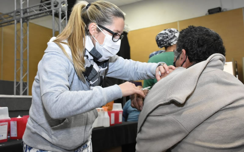 Jornada de vacunación: Covid primera dosis sin turno