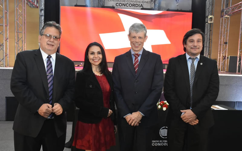 El embajador de Suiza en Concordia: Participó de la Fiesta del Inmigrante