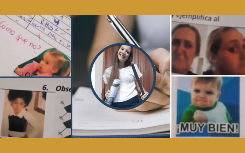 Docente concordiense se vuelve tendencia con su singular método de calificación