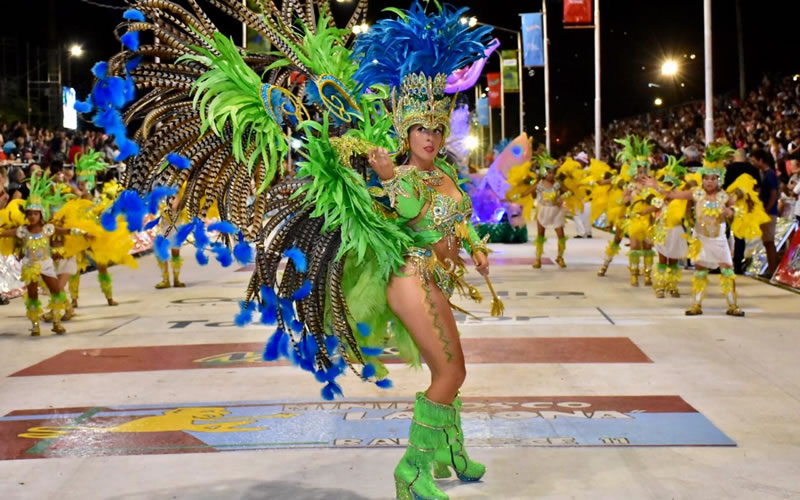 Encuentro de Carnavaleros del MERCOSUR en la Costanera