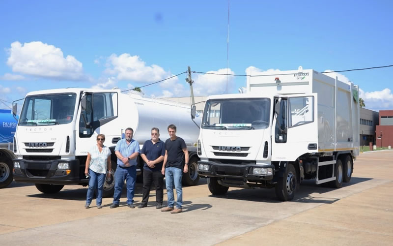 Se incorporaron dos nuevos vehículos para las áreas de Servicios Públicos del Municipio