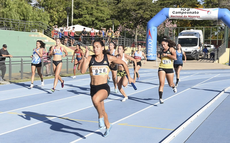 La provincia acompañó el torneo nacional de atletismo de mayores en Concepción del Uruguay