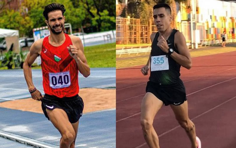 Bruno y Molina en la delegación argentina que viajara en mayo al Iberoamericano de Alicante