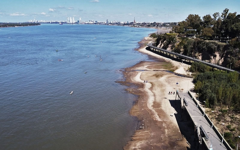 Río Paraná: La bajante continuará en los próximos meses pero sin llegar a ser tan dramática como el año pasado
