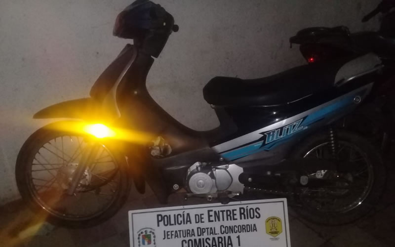 Pedían rescate por una moto: Fueron detenidos y uno era agente de policía