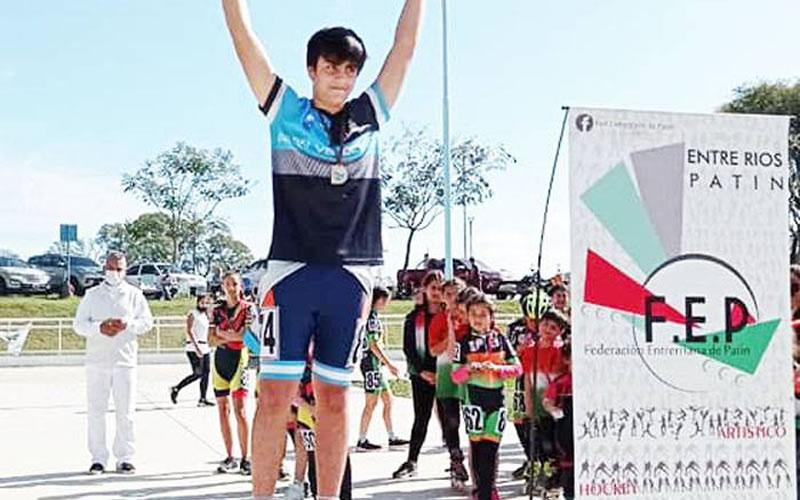 Patinadores concordienses estarán presentes en la segunda fecha de la Liga Nacional de Patín Carrera