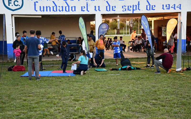 La Clínica Municipal del Deportista realiza abordajes en diferentes clubes de Concordia