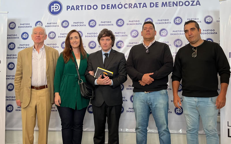 Milei comienza a mostrar su armado en Entre Ríos
