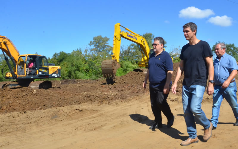 Francolini y Cresto destacaron la importancia de la obra pública para la reactivación económica y el desarrollo