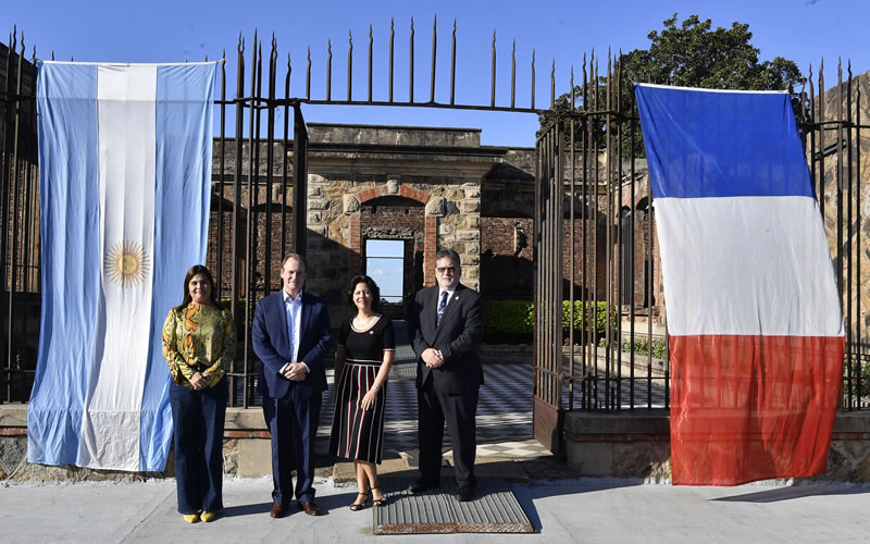 Bordet dijo que la provincia une lazos para revalorizar el patrimonio cultural