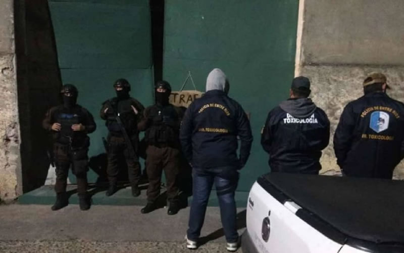 Secuestro de estupefacientes y cinco detenidos en nueve allanamientos por narcomenudeo