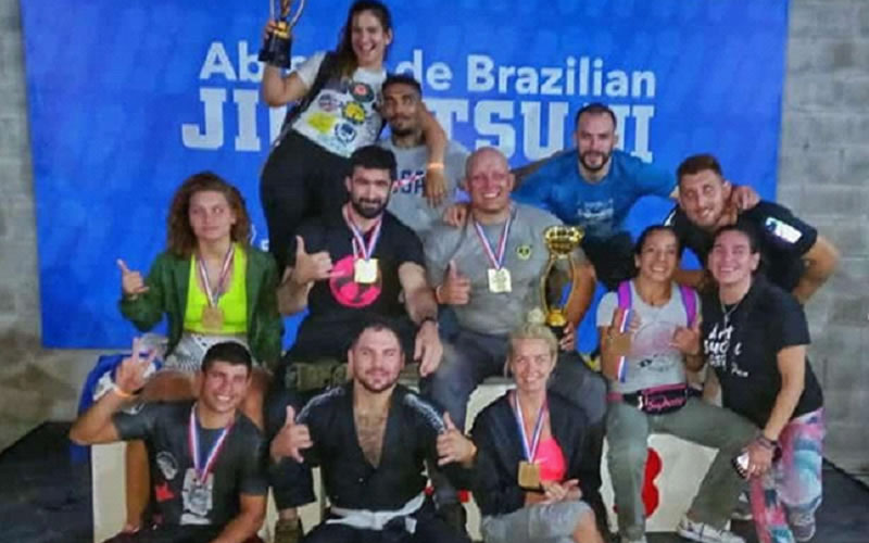 Concordienses compitieron en el Open de Jiu Jitsu en Pilar