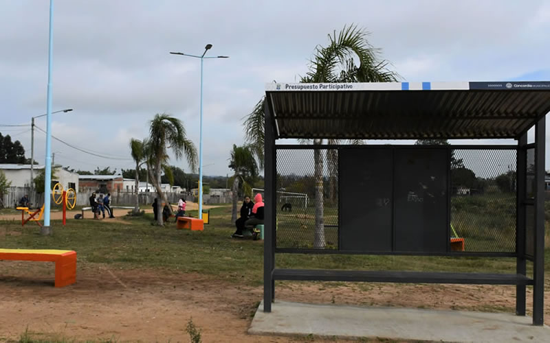 Presupuesto Participativo: Vecinos del barrio El Tero disfrutan la nueva plaza