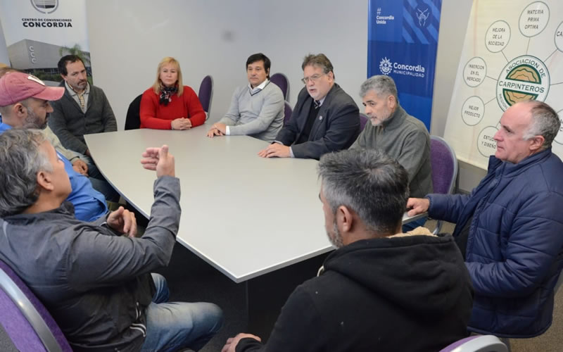 El municipio fortalece el trabajo articulado con la Asociación de Carpinteros