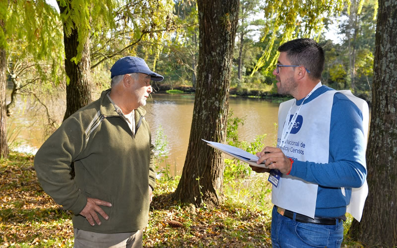 Censo 2022: Advierten que las y los censistas se encuentran debidamente identificados con pecheras y credenciales oficiales