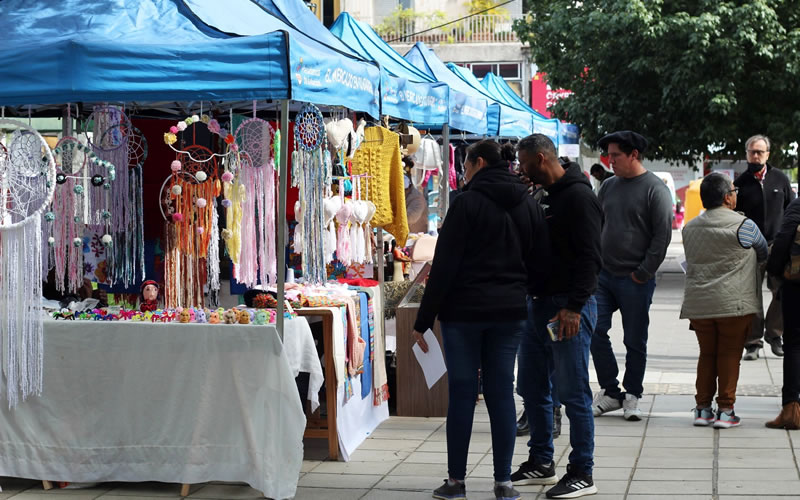Este sábado continúa la Feria Municipal de la Economía Social en plaza 25 de Mayo