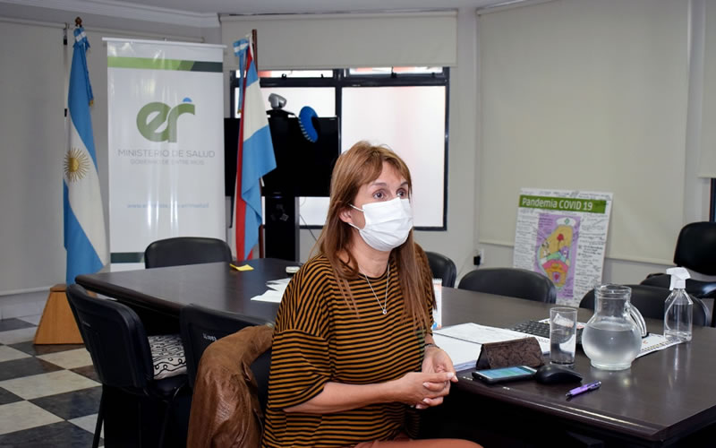 La ministra de Salud confirmó que “el número de casos de Covid viene en ascenso” en Entre Ríos