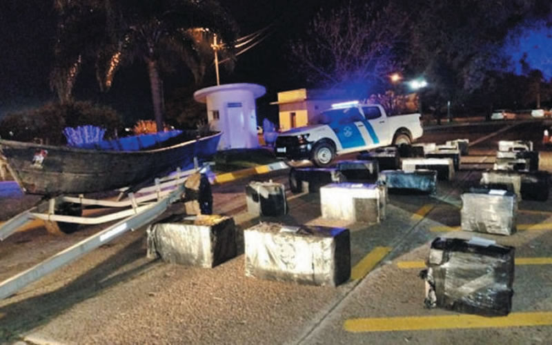 Prefectura impidió el contrabando por el río Uruguay de mercadería valuada en más de un millón de pesos