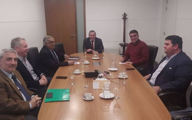 Intendentes del Litoral se reunieron con el presidente Lacalle Pou para abordar políticas de frontera