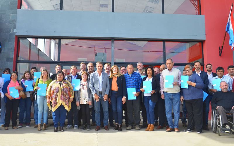 Cresto y Romero anunciaron obras e inversiones en las juntas de gobierno entrerrianas