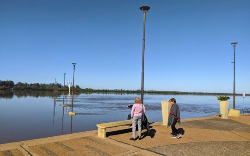 Tras el repunte, qué comportamiento se espera del río Uruguay para los próximos días