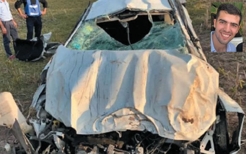 Hijo del ex gobernador Urtubey protagonizó un grave accidente en ruta entrerriana