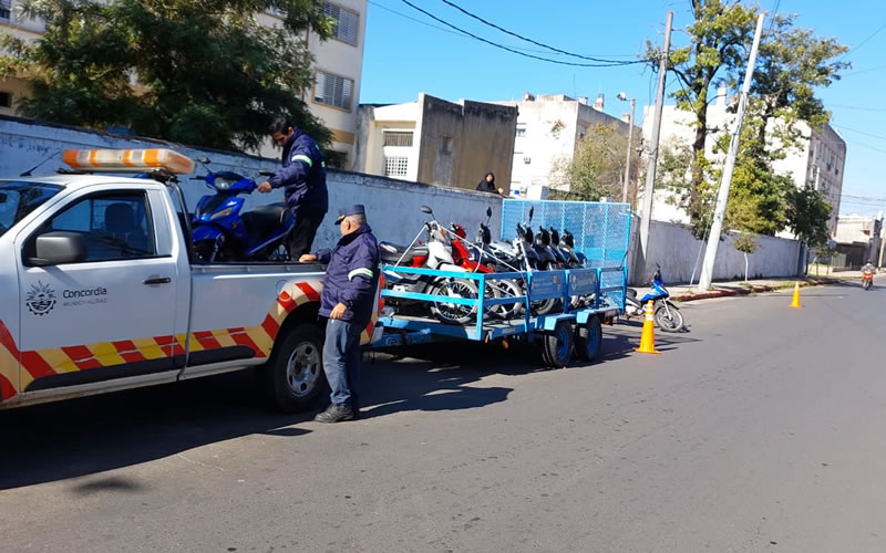 La Central de Tránsito intensifica los operativos de control en la vía pública