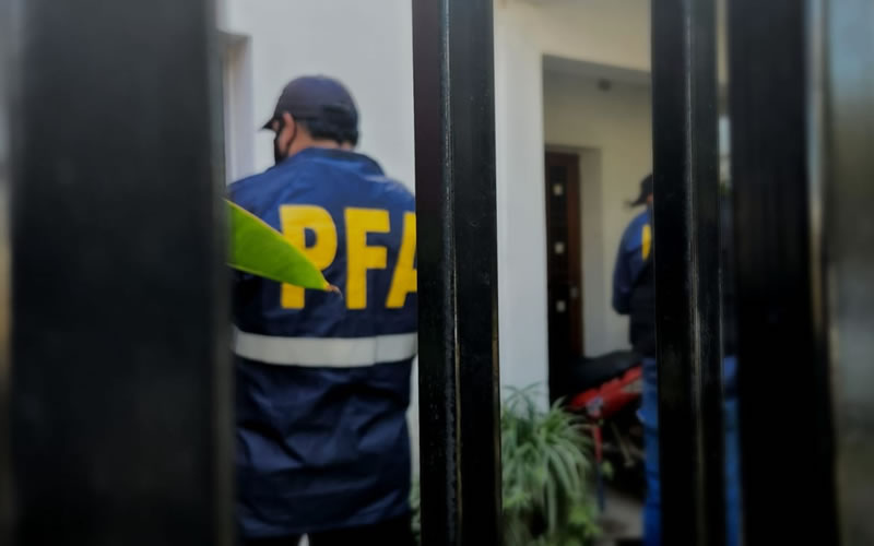 Policía Federal Concordia realizó un allanamiento por narcomenudeo en Chajarí