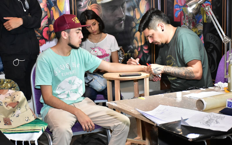 Todo listo para la 3ra Conve Tattoo Concordia