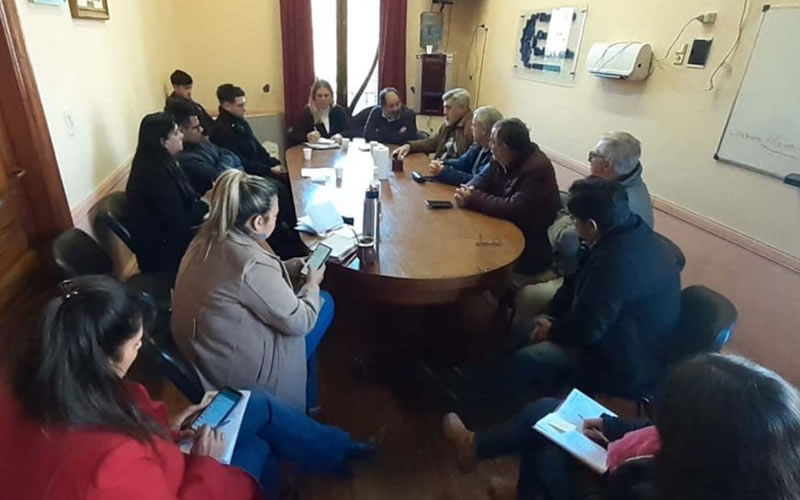 El Centro de Comercio se reunió con concejales para abordar la situación comercial fronteriza